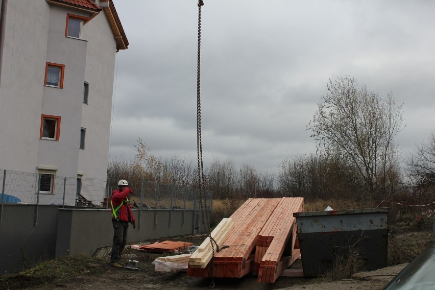 Budowa przedszkola w Siemianowicach: budynek niemal już stoi