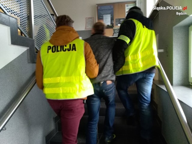 Sprawców napadu w Będzinie zatrzymali częstochowscy policjanci