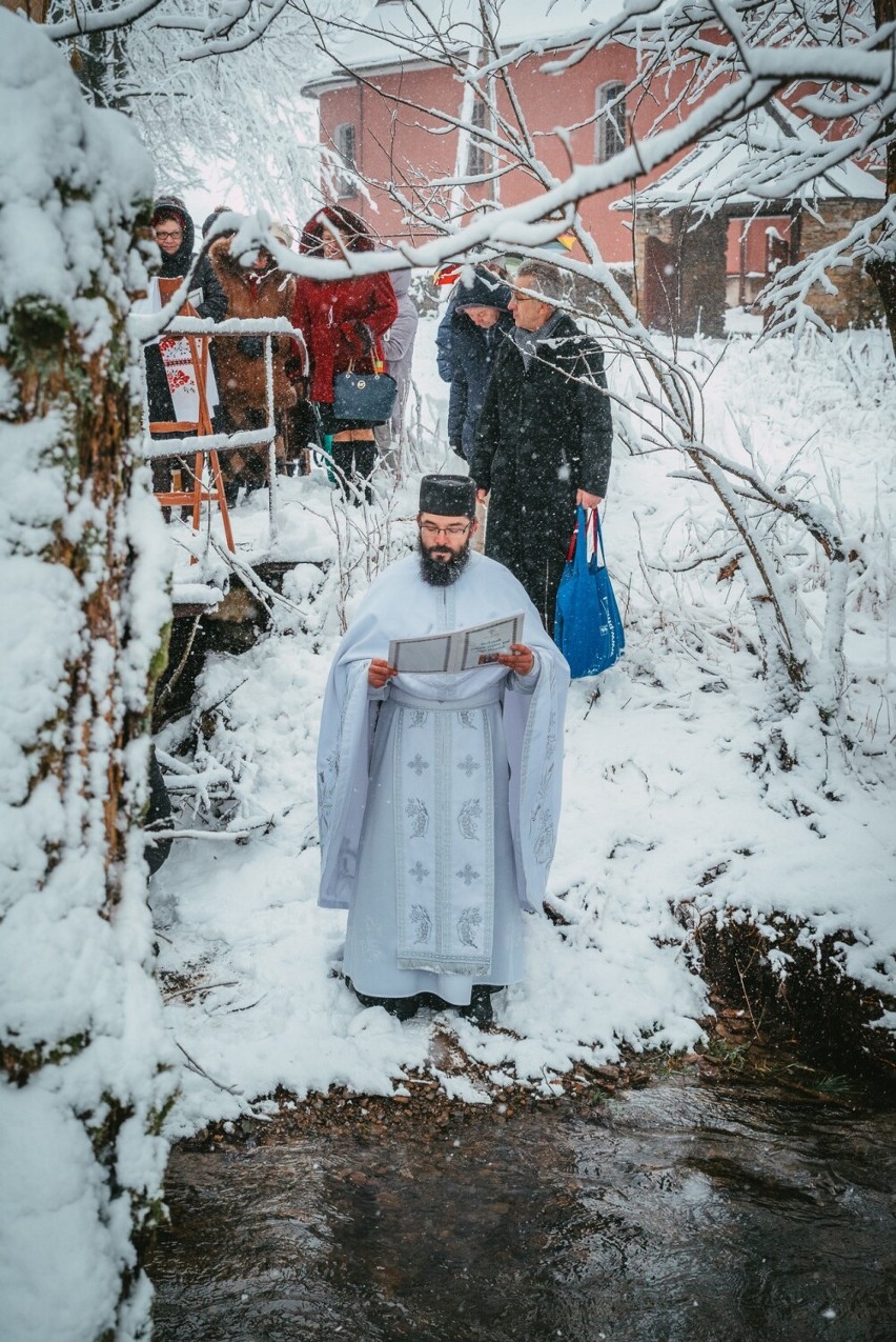 Święto Jordanu 2023 w cerkwi prawosławnej w Blechnarce