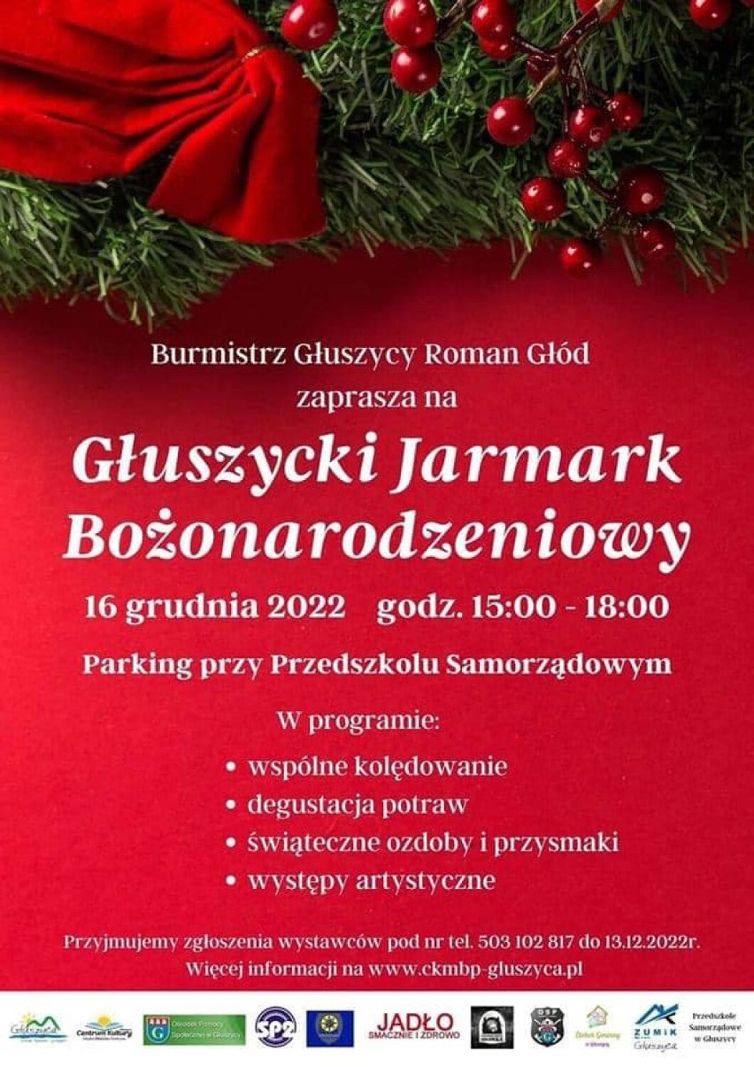 Imprezy weekendowe 16 - 18 grudnia 2022 w Wałbrzychu i okolicy