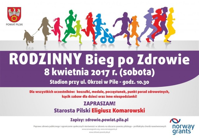 Rodzinny Bieg po Zdrowie w Pile