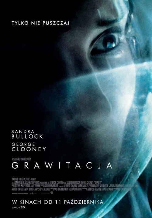 "Grawitację" zobaczymy w Dużym kinie Olbrzym na początku...
