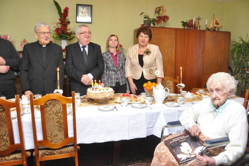 Sto lat Barbary Kitowskiej z Żukowa. Liczni goście na wyjątkowym jubileuszu