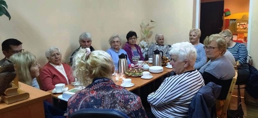 Spotkanie z Grażyną Sobczak w bibliotece w Wojciechowicach