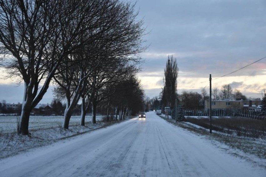 Powiat nowotomyski: Przypominamy, jak wygląda... śnieg