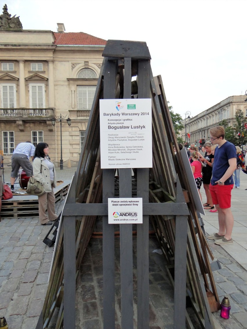 Projekt o nazwie"Barykady Warszawy 2014"to przedsięwzięcie...