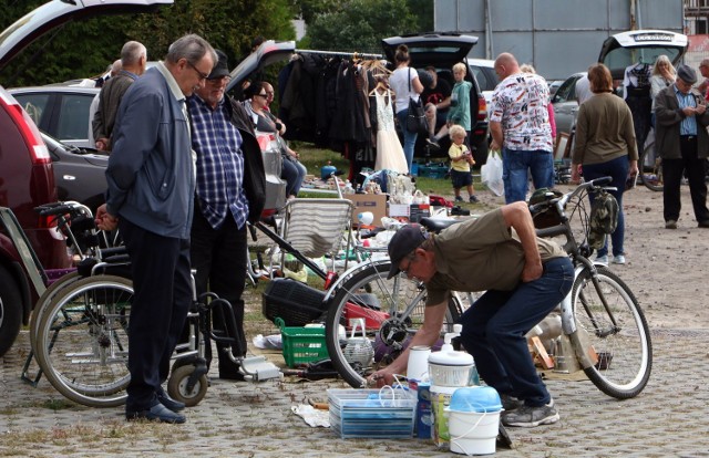 Wrześniowy "Pchli Targ" w Grudziądzu odbył się przy sprzyjającej pogodzie