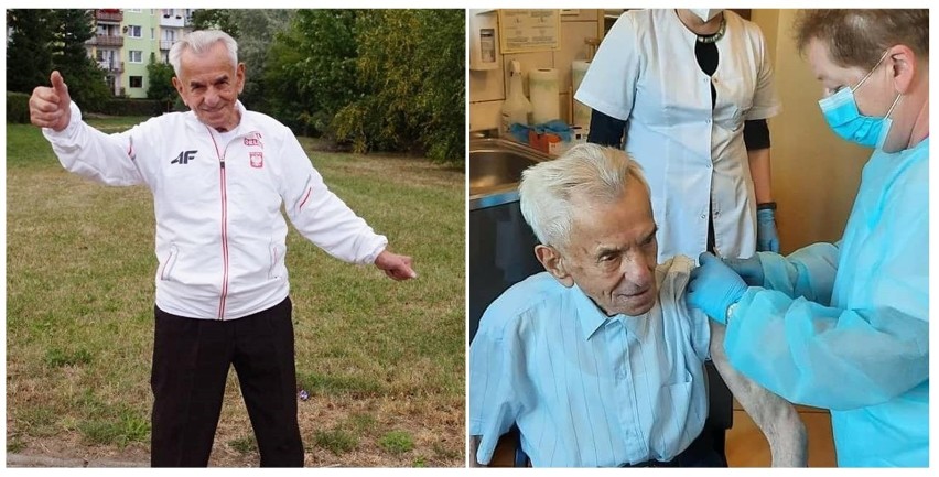 111-letni Stanisław Kowalski ze Świdnicy zaszczepiony przeciwko COVID-19. To najstarszy mężczyna w Polsce! (ZDJĘCIA) 