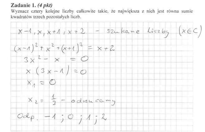 Matura 2013. Matematyka poziom rozszerzony [ARKUSZE, ODPOWIEDZI]