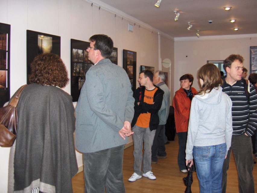 Na otwarcie pokonkursowej wystawy przybyło wielu gości
