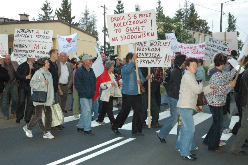 W 2012 roku były protesty przeciw budowie Trasy Kasuzbskiej,...