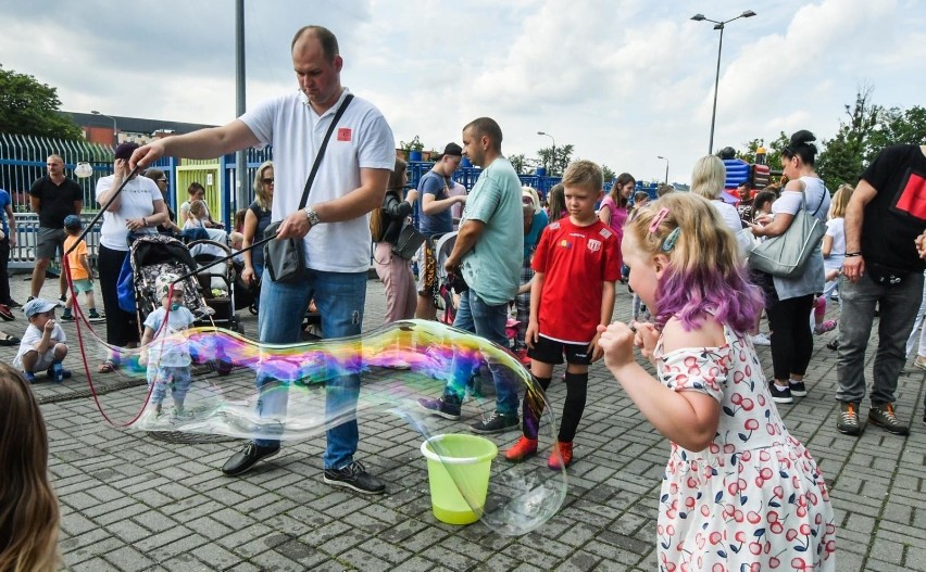 W Dzień Dziecka na stadionie Polonii Bydgoszcz odbył się...