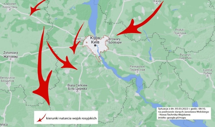 Mapa wojny. Brutalna agresja Rosji na Ukrainę. Gdzie toczą się walki?