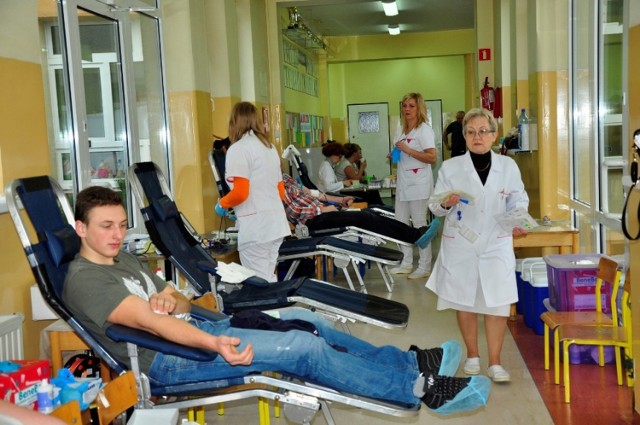 Zbiórka krwi w Licheniu
