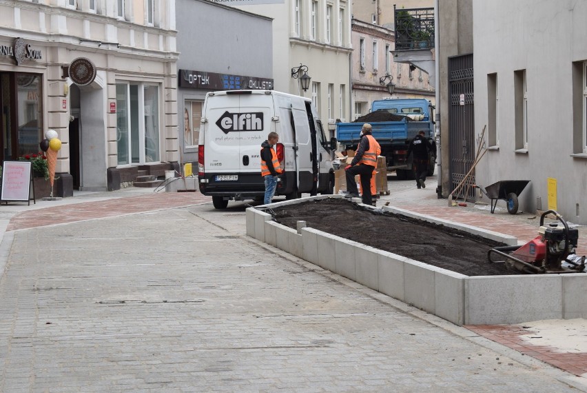 Rzeźnicka Gniezno: remont zbliża się do końca. Ulica zyska nowe oblicze