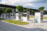 Wystawa o historii Solidarności stanęła przed dworcem PKP w Lublińcu