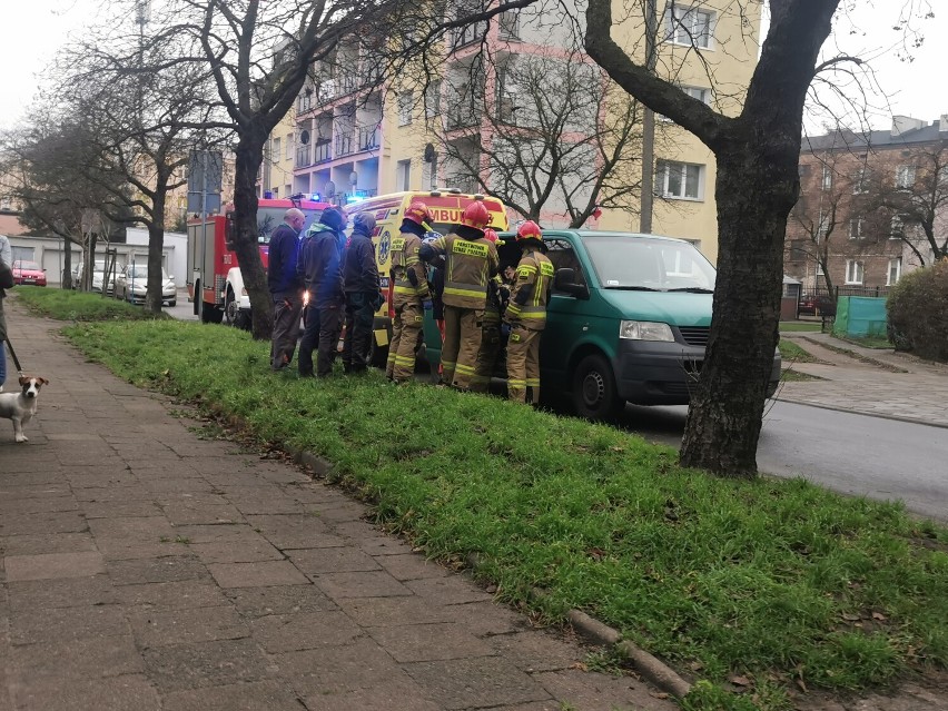 Mężczyzna zasłabł na ulicy w centrum Włocławka....
