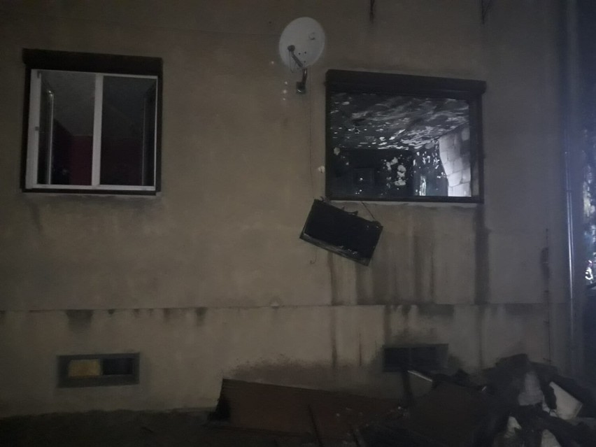 Tragiczny pożar w Borowie. Relacja strażaków z PSP [FOTO]