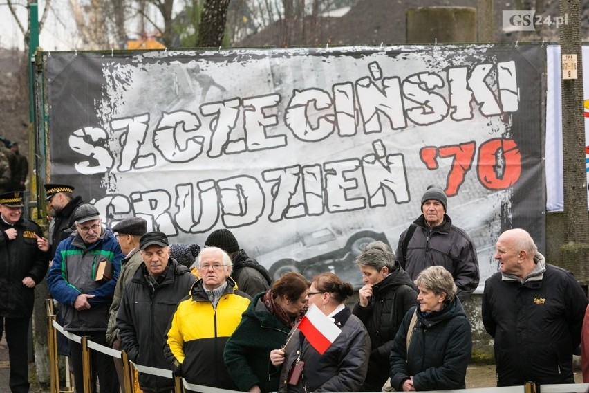 Prezydent Andrzej Duda w Szczecinie. Uczcił pamięć uczestników wydarzeń Grudnia'70