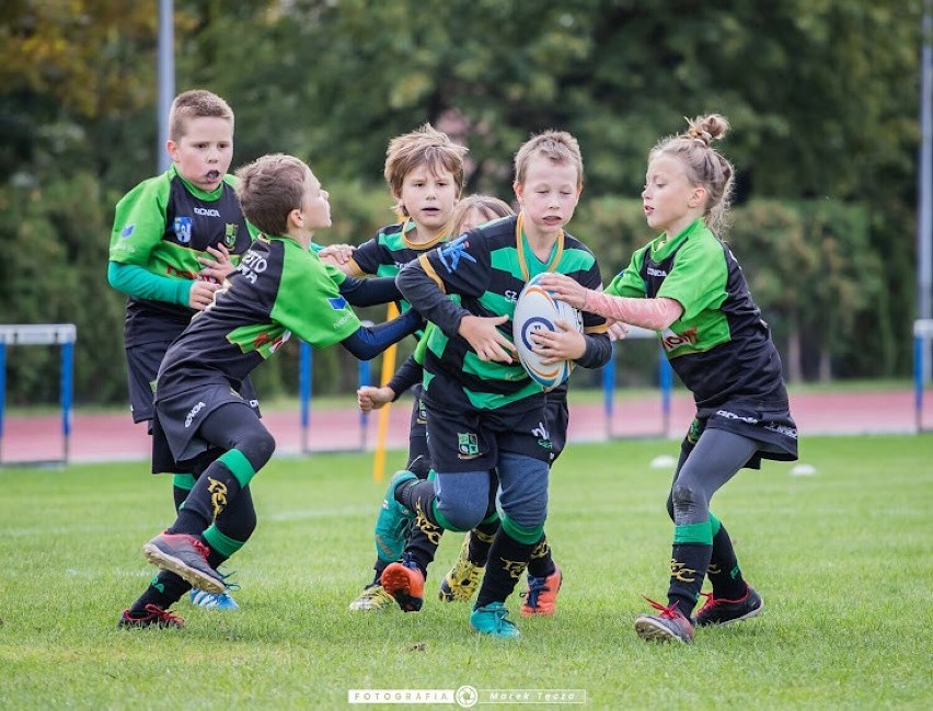 Turniej Dzieci i Młodzieży w rugby w Częstochowie....