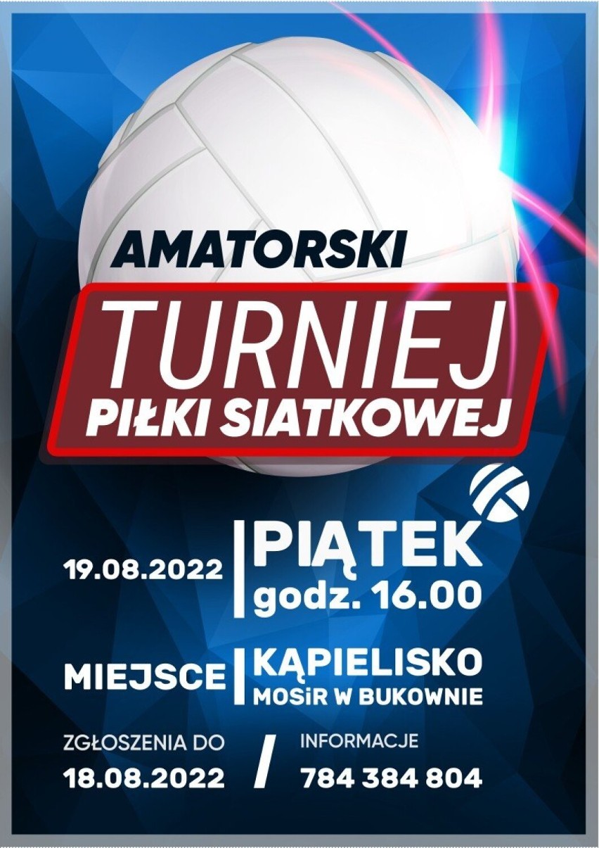 Amatorski turniej piłki siatkowej...