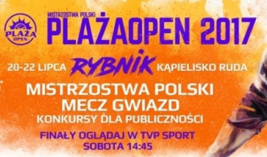 Plaża Open 2017 w Rybniku