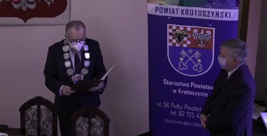 Mariusz Karbowiak został nowym radnym Rady Powiatu Krotoszyńskiego [ZDJĘCIA]