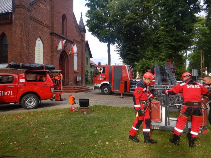 Strażacy z Gołdapi interweniowali w kościele