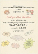 Festyn dla dzieci w Jaroszewach