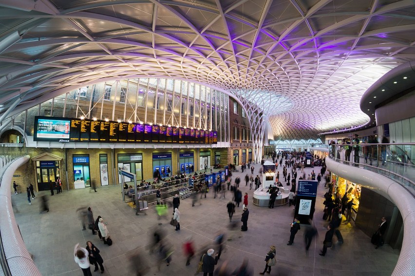 King’s Cross Station / Londyn, Wielka Brytania 
Dworzec...