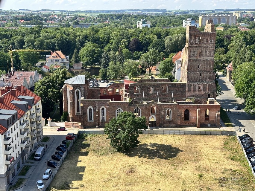 Zdjęcia z głogowskiej wieży ratuszowej