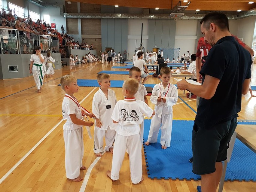 Turniej sprawnościowy taekwondo olimpijskiego dla dzieci [ZDJĘCIA]