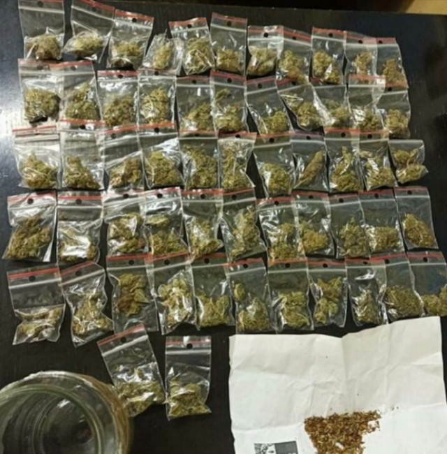 Przy 23-letnim mieszkańcu Trzcianki znaleziono blisko 65 gramów marihuany