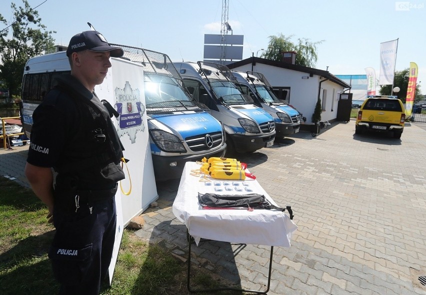 Szczecińscy policjanci szkolili się z ratownikami WOPR