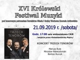 WSCHOWA. XVI Królewski Festiwal Muzyki w dniach 21 - 22 września 2019 [ZDJĘCIA]