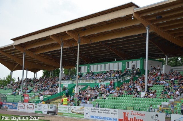 Kibice na meczu Olimpia- Górnik Łęczna!