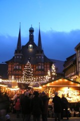 Rynek bożonarodzeniowy w Wernigerode