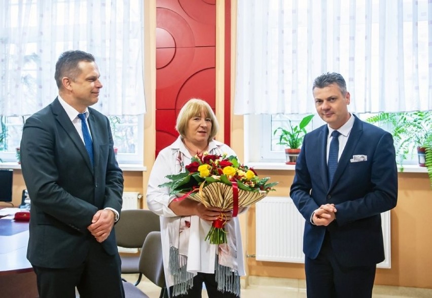 Dorota Żuber odebrała gratulacje od władz Bytomia