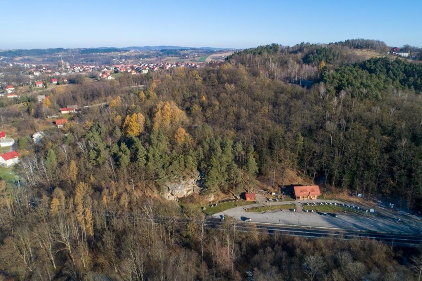 Pogórze Ciężkowickie z lotu ptaka. Widoki są niesamowite!