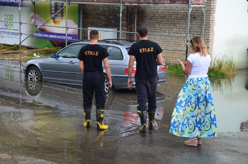 Pod wodą znalazło się m.in. Osiedle Kolorowe w Dzierżoniowie