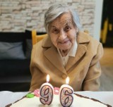 Pani Feliksa z Dąbrowy, gmina Damasławek, skończyła 96 lat! Serdeczne gratulacje!