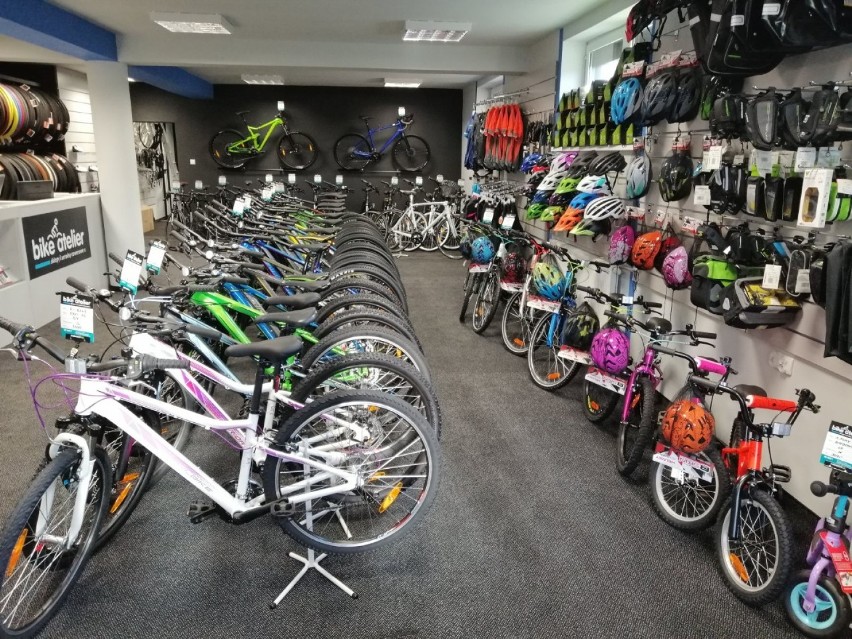 Przy ulicy Stodolnej w Żorach otwarto nowy sklep rowerowy