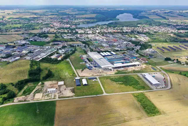 Ośmiohektarowa sępoleńska strefa przemysłowa jest już w pełni zagospodarowana. Gmina zamierza ją poszerzyć.