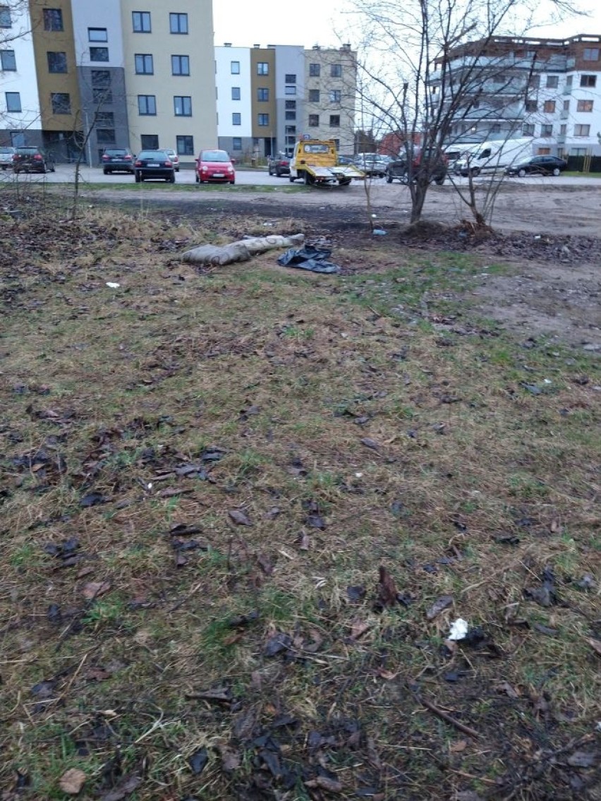 Dzikie składowisko śmieci w Szczecinku. Właściciel ma posprzątać [zdjęcia]