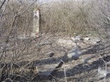 Niszczejący cmentarz ewangelicki 