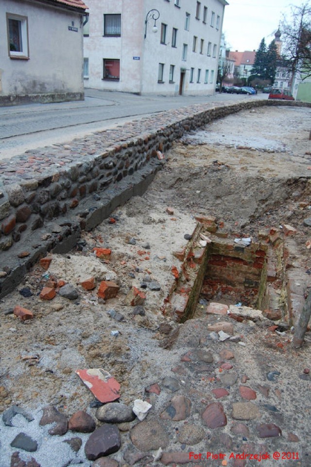 Jedne z grobowc&oacute;w odkryty podczas prac archeologicznych w roku 2010. fot. Piotr Andrzejak