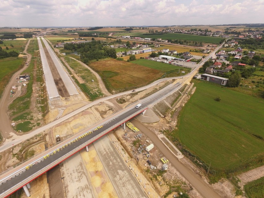 Budowa autostrady A1 w województwie śląskim (lipiec/sierpień...