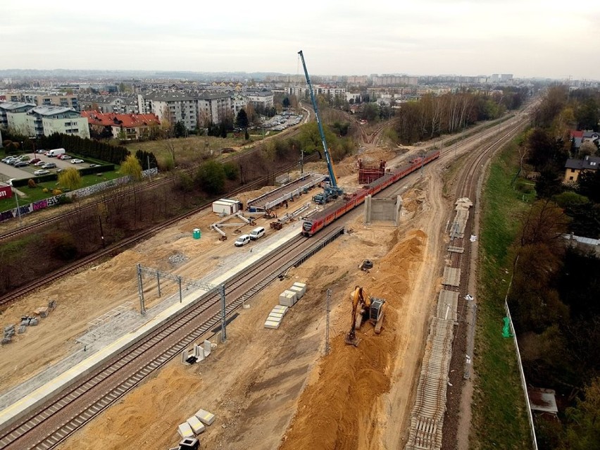 Tak powstaje nowy przystanek SKA w Bronowicach