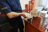 Policja w Kłobucku przechwyciła  „lewe” papierosy i tytoń