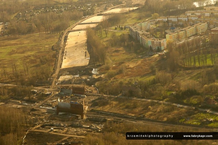 Drogowa Trasa Średnicowa w Gliwicach w budowie. Krzysztof Krzemiński - FOTO